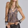 Alektra Military PU Leather Mini Shorts