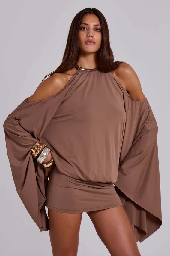 Alula Embellished Butterfly Mini Dress