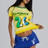 Amerela Airbrush Vintage Baby Tee