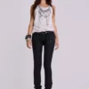 Ardor Coated Low Rise Skinny Jeans