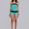 Ashlee Polkadot Lace Mini Shorts