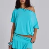 Azurae Studded Mini Skort