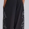 Black Baggy Blade Joggers
