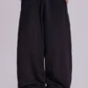 Black Baggy Monster Joggers