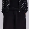 Black Baggy Monster Joggers