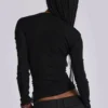 Black Haze Henley Top