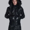 Black Mercury Puffer Jacket