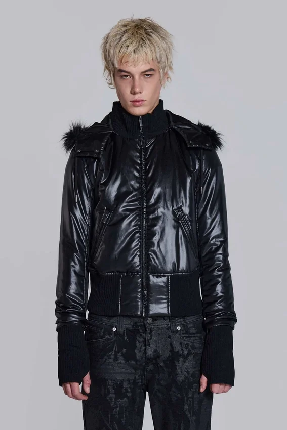 Black Mercury Puffer Jacket