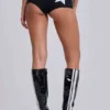 Black No.13 Football Mini Shorts