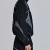 Black Panelled Vapor Jacket
