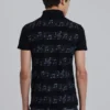 Black Riff Polo Shirt