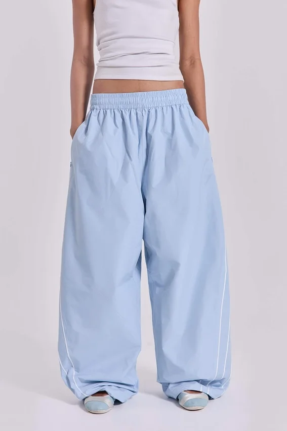 Blue Vapor Tracksuit Bottoms