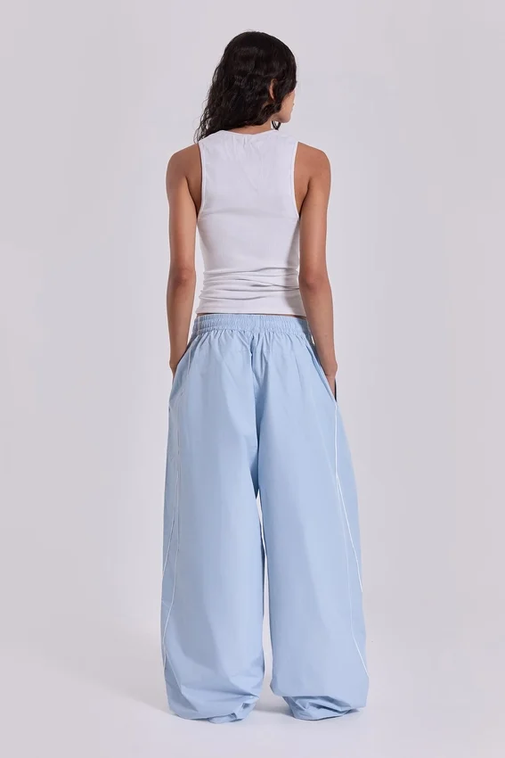 Blue Vapor Tracksuit Bottoms
