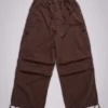 Brown Parachute Cargo Pants