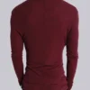 Burgundy Haze Long Sleeve Top