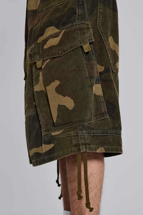 Cadet Camo Baggy Shorts