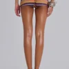 Cata Multi Stripe Mini Shorts