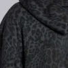 Charcoal Leopard Monster Hoodie