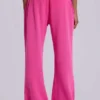 Cleo Slouchy Bootcut Jogger in Pink