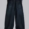 Creased Indigo XL Colossus Jeans