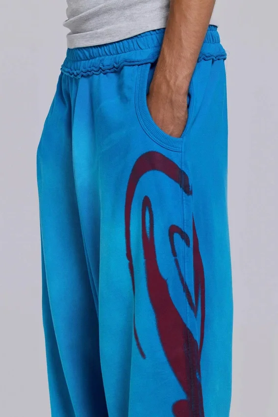 Divine Blue Monster Joggers