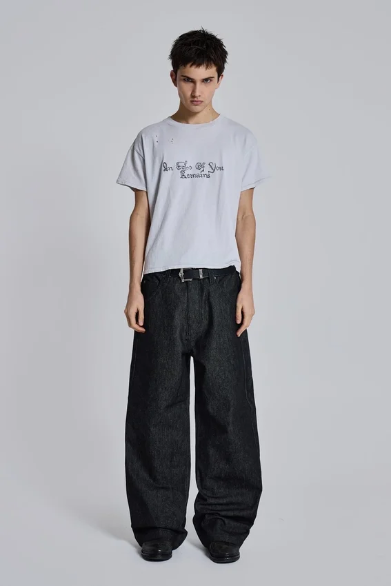 Echo Bitten Cropped T-Shirt