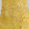 Ellora Embellished Mini Dress in Solar
