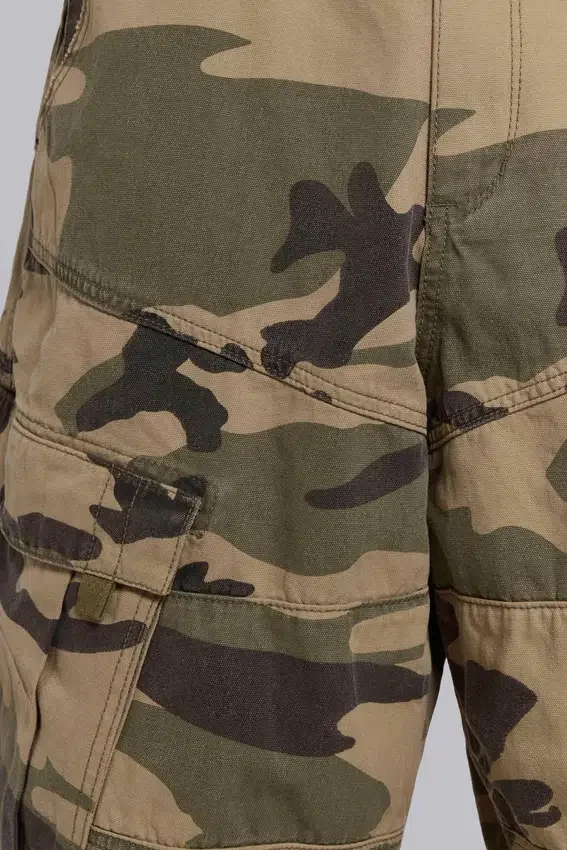 Faded Camo Cadet Shorts