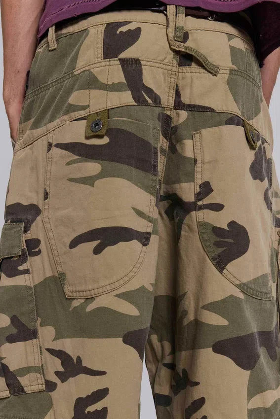 Faded Camo Cadet Shorts