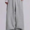 Grey Marl Baggy Monster Joggers