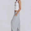 Grey Marl Baggy Monster Joggers
