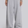 Grey Marl Baggy Monster Joggers
