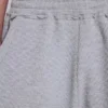Grey Marl Waffle Monster Jogger Shorts