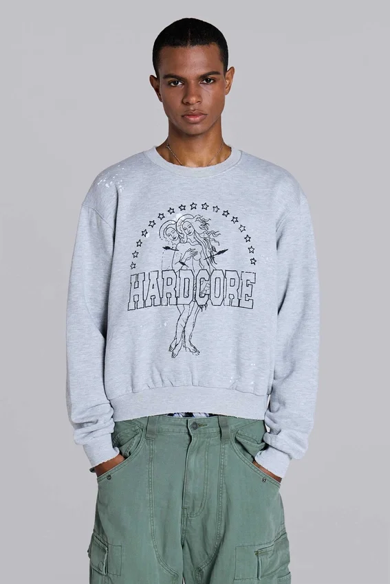 Hardcore Crew Neck Sweatshirt