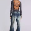 Fira Sequin V Neck Tee