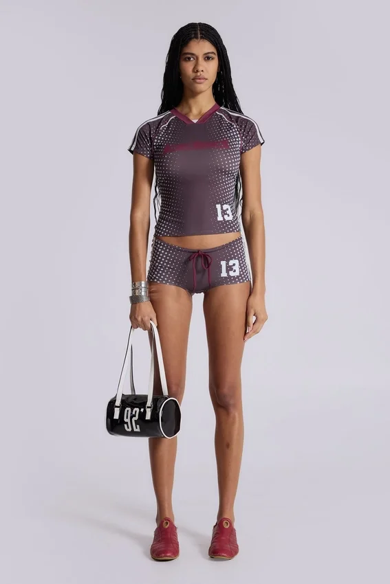 Illusion No. 13 Football Mini Shorts