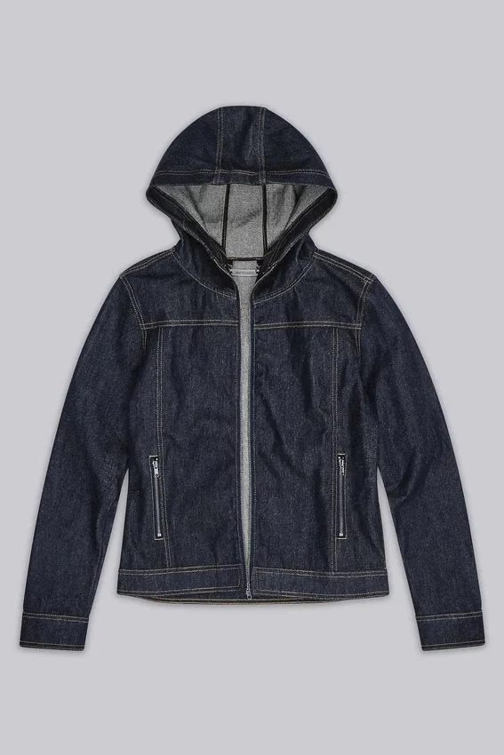 Indigo Bedrock Denim Jacket