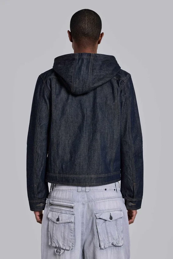 Indigo Bedrock Denim Jacket