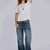 Italy Muse Straight Leg Jeans
