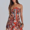 Ixia Chiffon Bandana Scarf Dress