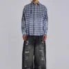 Kasper Inked Flannel Shirt