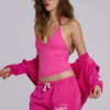 Kayla Halter Top in Pink