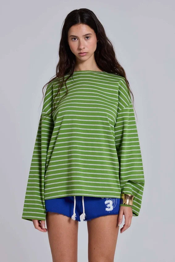 Klyne Stripe Long Sleeve Top