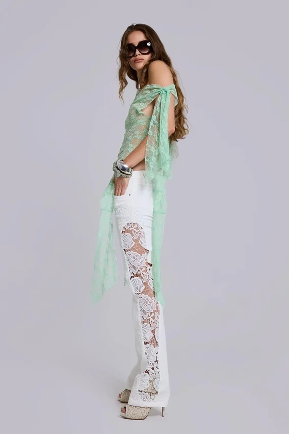 Lace Cooper Bootcut Jeans
