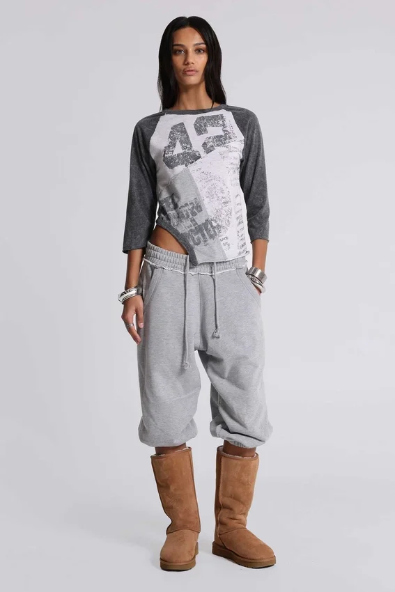 League Reworked Baseball Tee