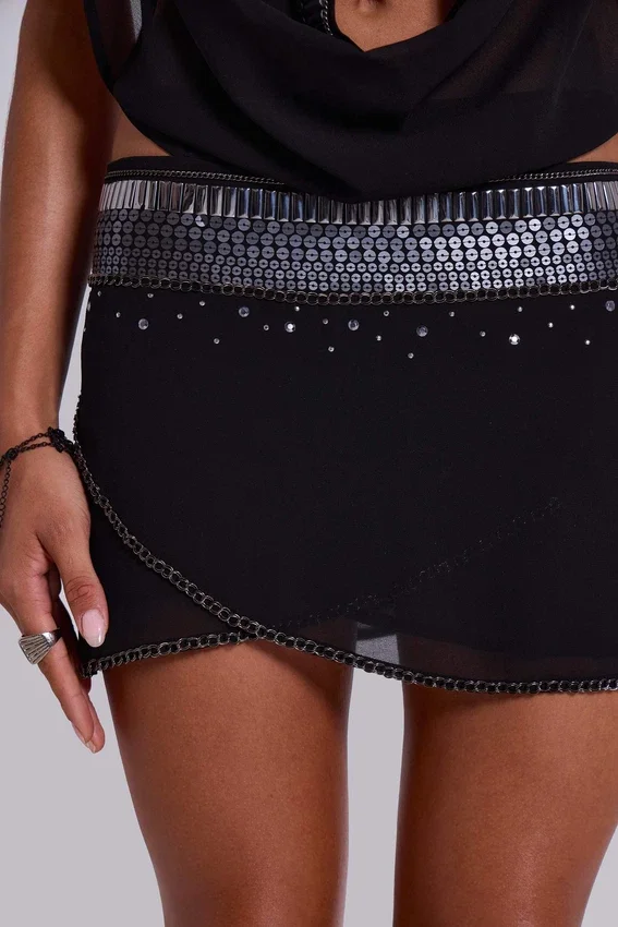 Lumae Embellished Mini dress