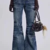 Mid Blue Drift Bootcut Jeans