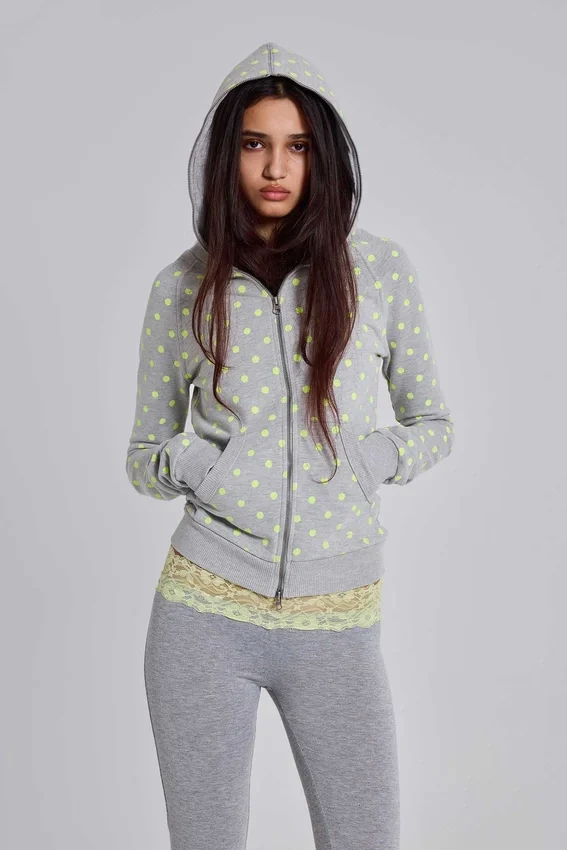 Neon Polkadot Hoodie