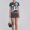 No. 5 Lace Up Football Skort