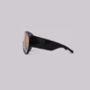 Noctra XL Stud Sunglasses in Amber